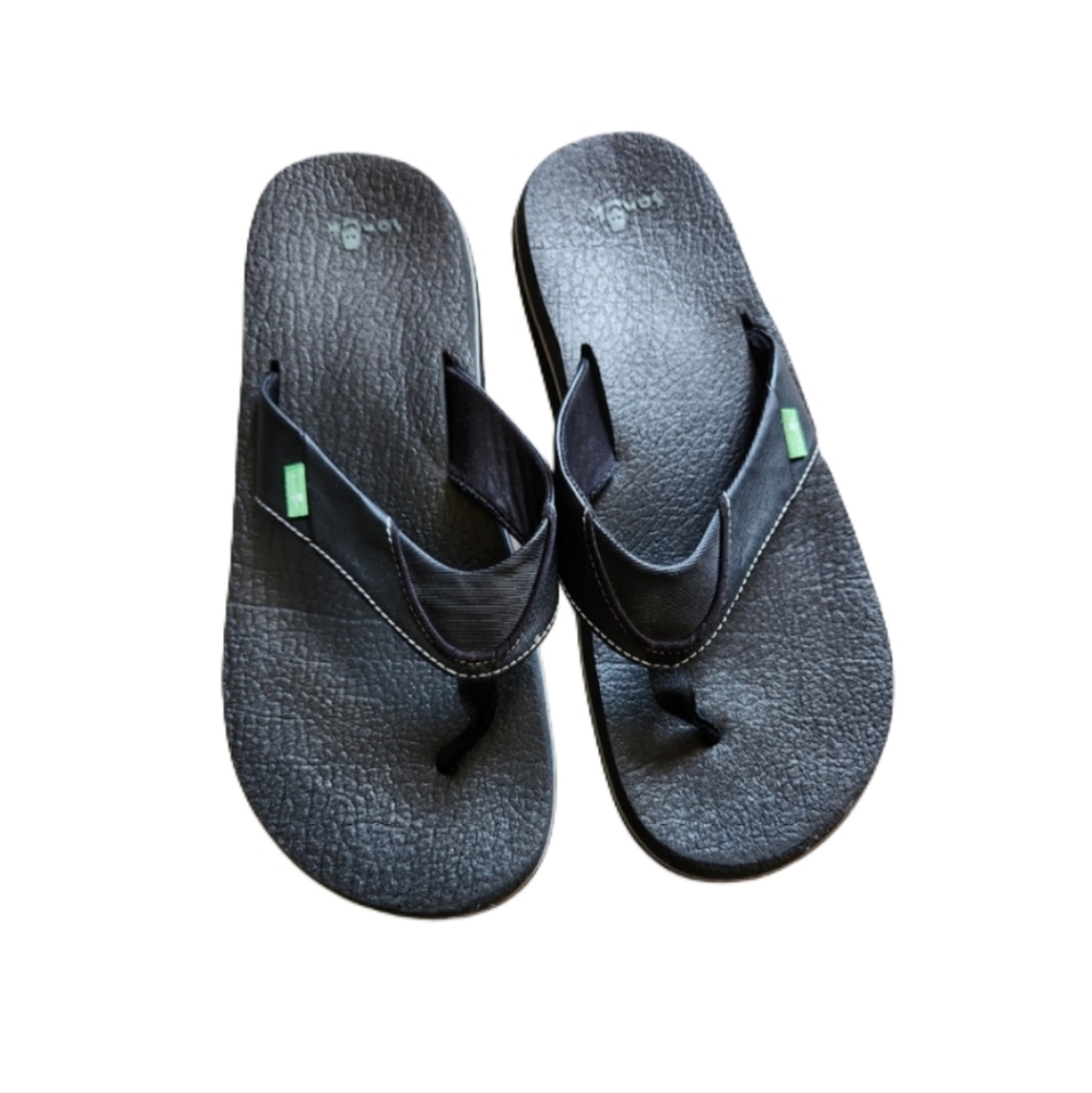 Sanuk 12/13, Comfort, See Measurments Mens Flip Flops.